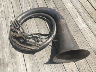 Vintage Boston Helicon Tuba
