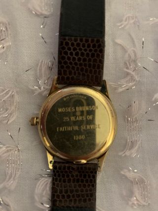 Vintage Girard Perregaux Solid 14K Gold 70s or 80s AWESOME 2