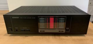 Vintage Kenwood Km - 205 - Stereo Power Amplifier - 150 W/channel Amp