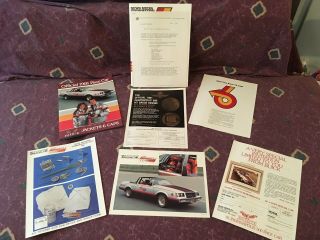 Vintage 1981 65th Indy 500 Buick Pace Car Complete Dealer Promo Pkg 2