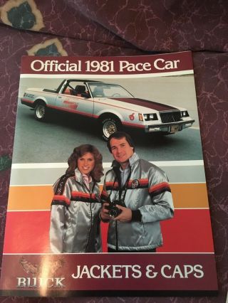 Vintage 1981 65th Indy 500 Buick Pace Car Complete Dealer Promo Pkg 4