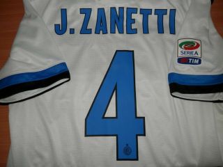 SHIRT INTER MAGLIA 2013 - 2014 ZANETTI NIKE JERSEY SERIE A CALCIO ITALIA VINTAGE 5