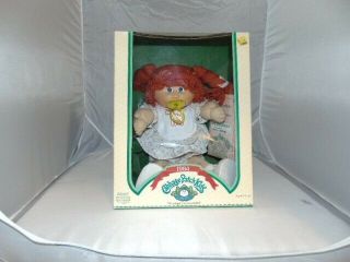 1984 Cabbage Patch Doll Red Head Henka Justina 3