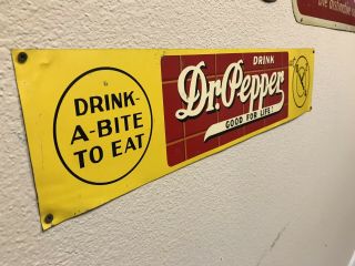 Vintage Advertising Dr.  Pepper Sign 10 2 4,  Soda Pop,  23 