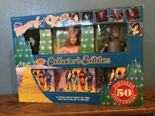 The Wizard Of Oz 50th Anniversary Collector ' s Edition Dolls Plus The Wizard 3