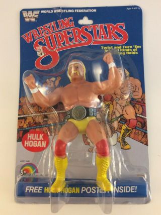Vintage 1984 Ljn Wwf Wrestling Superstars Hulk Hogan Action Figure Rare