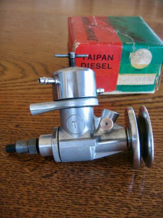 Vintage Taipan 2.  5 Cc Mk 2 Marine Diesel,  Model Aeroplane / Airplane Engine Nib