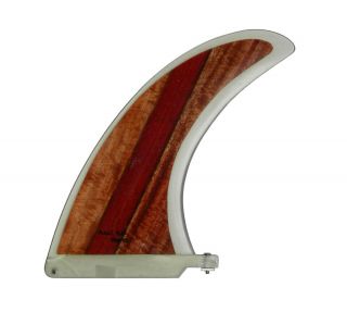 9 " Rainbow Woody Azul Longboard Fin,  Surfboard Fin,  Vintage Look Fin,