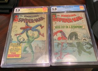 Spiderman 20 Cgc Signed By Stan Lee With Asm 29 Cgc Rare Silver Age Key