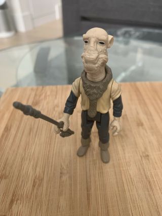 Vintage 1980’s Star Wars Figures Yak Face — With Weapon