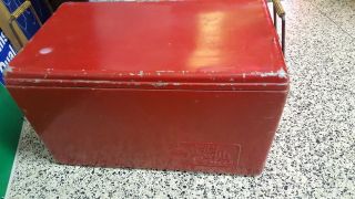 Vintage Coca Cola Metal Cooler Ice Chest Things Go Better With Coke 7