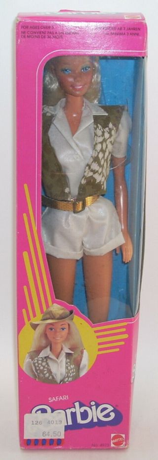 1983 Barbie Safari Barbie Doll Not But 4973 Mattel Vintage Foreign