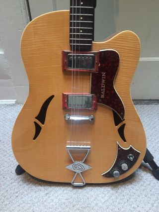 Vintage 1960’s Baldwin GB65 Hollow Body Electric Guitar Pickups not. 2