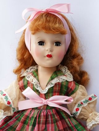 Adorable Vintage Amercian Charact.  Walker Doll 16 " All