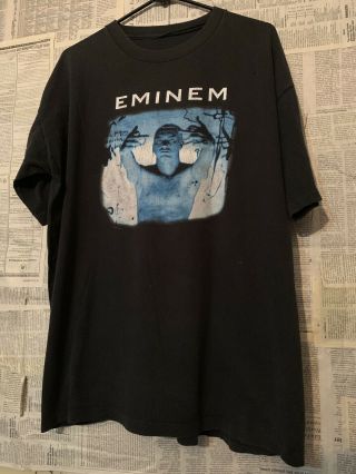 Vtg 90s Eminem Hip Hop T - Shirt