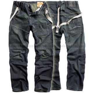G - Star Raw Jeans Pants Vintage Loose Blue Denim W28 L32 Rrp $239