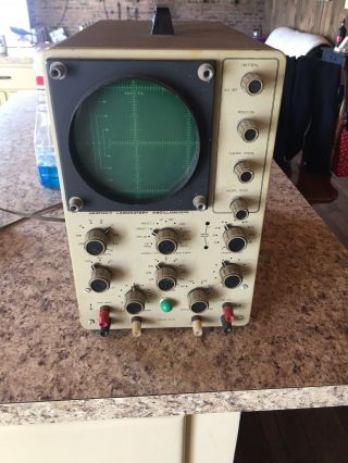Vintage Heathkit Laboratory Oscilloscope,  Model 10 - 18 -