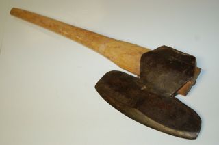 Vintage 12 " D.  R.  Barton 1832 Broad Axe 35 1/2 " Long Rochester,  Ny