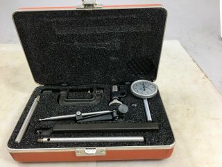 Vintage Brown & Sharpe Bestest Dial Test Indicator Kit 7039 Leatherette Case,  Nr