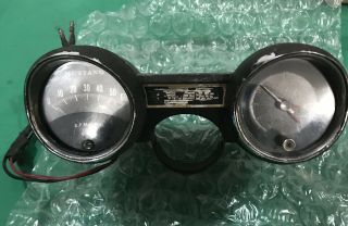 Vintage 64 1/2 65 Oem Ford Mustang Rally Pac 6000 Rpm Tachometer Clock Gauge