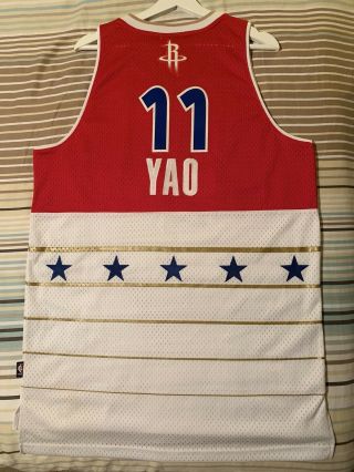 Yao Ming 2006 Nba All Star Game Jersey Men M Sewn 11 Vtg West Houston Rockets