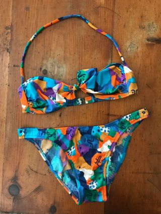 Fendi Vintage Swimming Costume Bikini Size Medium Deadstock Never Worn