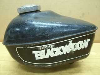 Vintage Rupp Minibike Mini Bike Gas Tank Black Widow