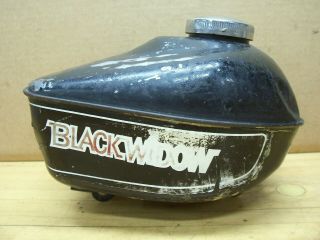 Vintage Rupp Minibike Mini Bike Gas Tank Black Widow 3