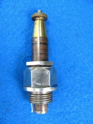 Vintage Rare,  Antique 1906 Pittsfield Spark Coil Jewel Mica Spark Plug,  Early M/c