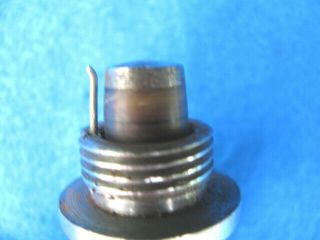 Vintage rare,  antique 1906 PITTSFIELD SPARK COIL JEWEL mica spark plug,  early m/c 6