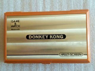 Vintage Nintendo Game And & Watch - Donkey Kong - Multi Screen -