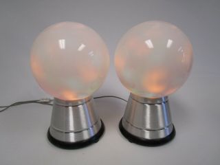Vintage Retro Motion Lights Lamps Globe Psychedelic Disco Party 1973
