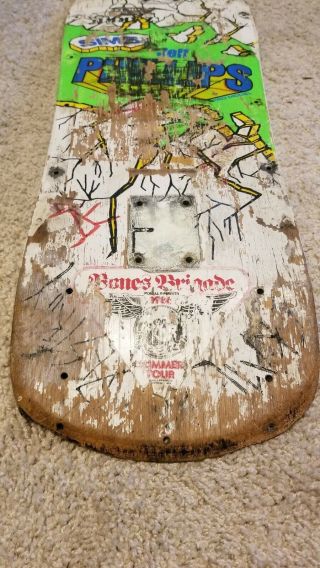 Sims vintage skateboard Jeff Phillips - Breakout - Rare OG piece of history 2