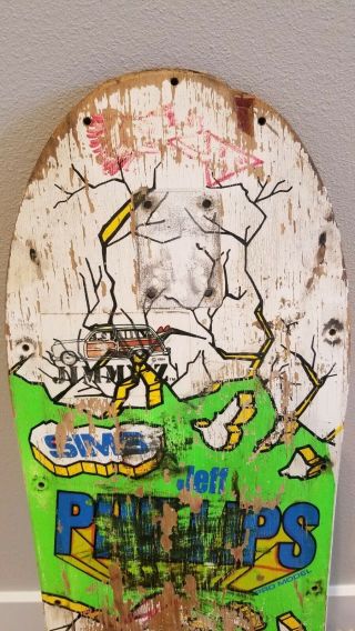 Sims vintage skateboard Jeff Phillips - Breakout - Rare OG piece of history 8
