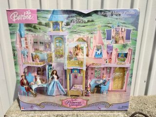 Barbie “the Princess And The Pauper” Royal Music Palace - Rare - Large