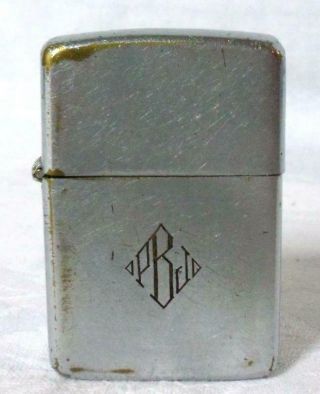 Vintage 3 Barrel Hinge Zippo Cigarette Lighter 1930’s