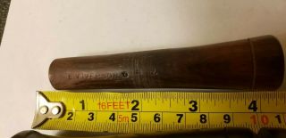 E.  V.  Iverson Rosewood Duck Call Vintage ESTATE L@@K GORGEOUS W@W 4