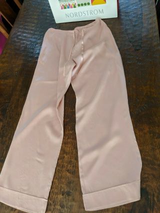 PAPINELLE Women ' s 100 Silk Pajama set - Vintage Pink - Small - $199 Luxury Softness 8