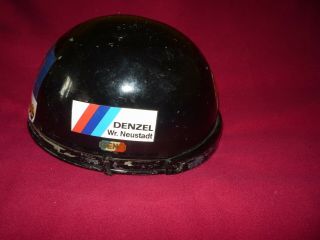 Vintage Geno Géno Paris France Vespa Motorcycle Racing Helmet 50/60 