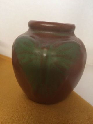 Vintage Van Briggle Pottery Butterfly /moth Vase