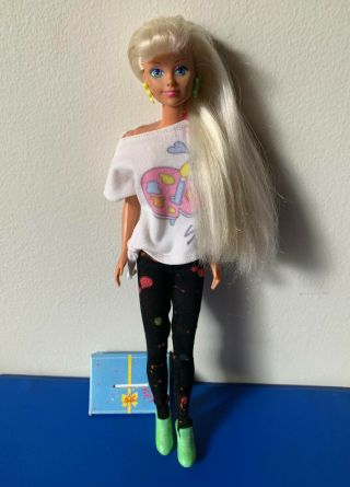 Rare Hasbro Sindy Paint A Picture Doll 1989