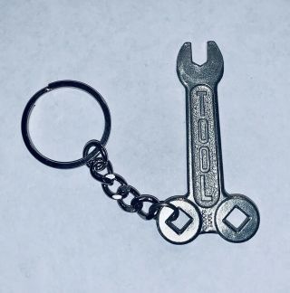 Very Rare Vintage Tool Wrench Music Band 10,  000 Days Keychain
