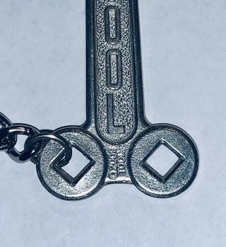 VERY RARE VINTAGE TOOL WRENCH Music Band 10,  000 Days Keychain 2