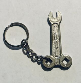 VERY RARE VINTAGE TOOL WRENCH Music Band 10,  000 Days Keychain 4