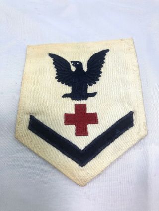 Wwii Ww2 Us U.  S.  Usn Navy Corpsman Rate,  C12,  Hospital,  Class,  Patch,  Rating,
