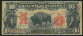 Usa 10 Dollars (1901) S/n E46460977 Very Rare