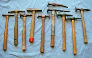 Vintage Auto Body Blue Point,  Bth,  Marion,  Hammers Rat Rod,  Set Of 10: 2 Of 2