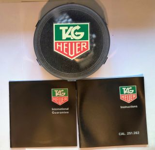 Vintage Early 90s Tag Heuer Men ' s Formula1 1/10th Chronograph CA1211 BAO493 5