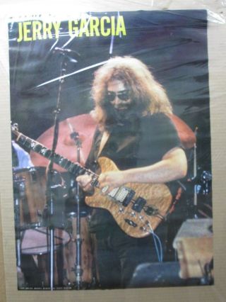 Jerry Garcia Vintage Poster Rock Band Greatful Dead 1979 Inv G3067