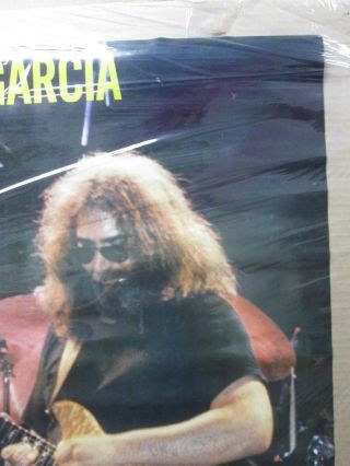 Jerry Garcia Vintage Poster rock band greatful dead 1979 Inv G3067 2